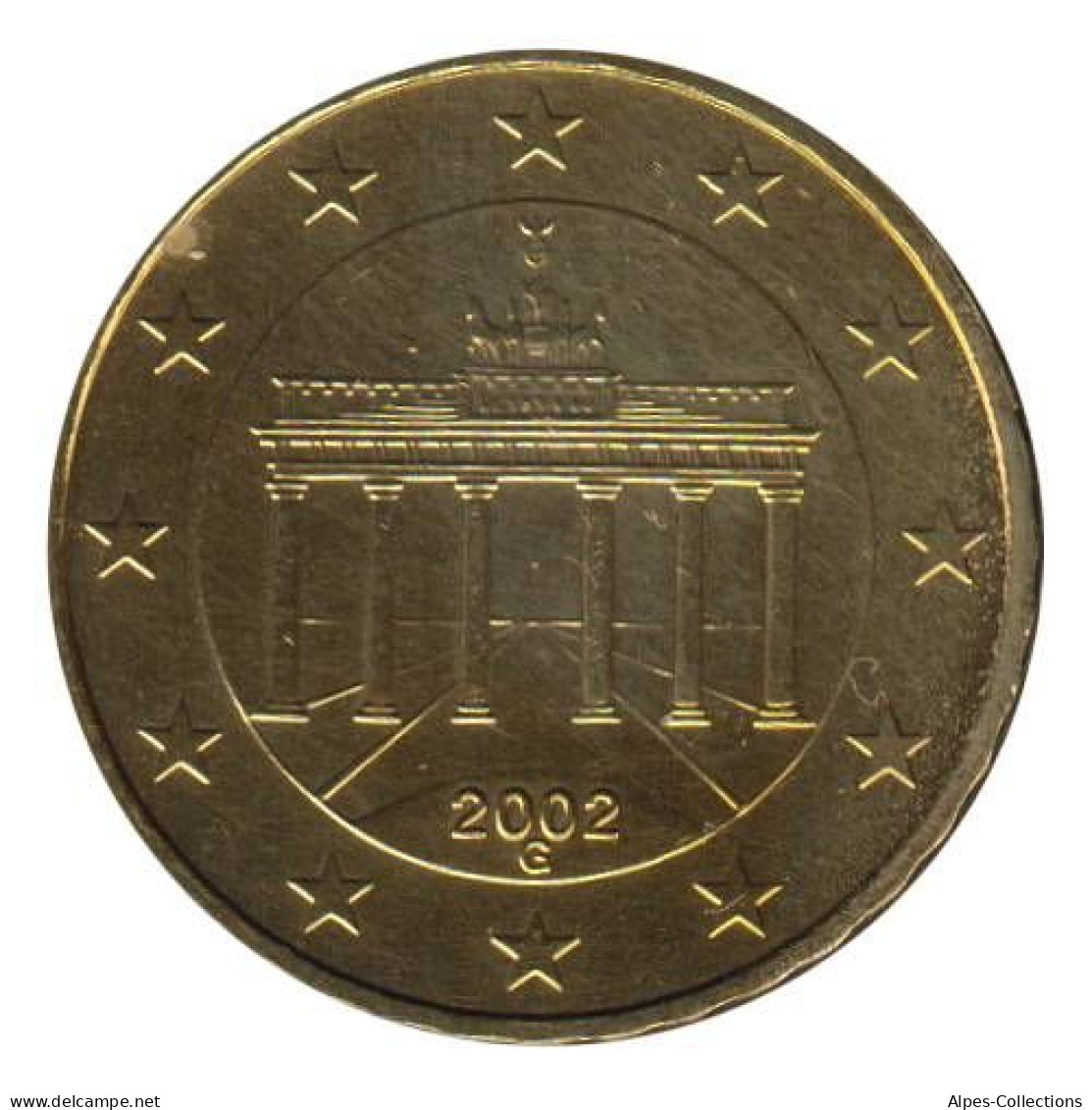 AL01002.1G - ALLEMAGNE - 10 Cents D'euro - 2002 G - Duitsland