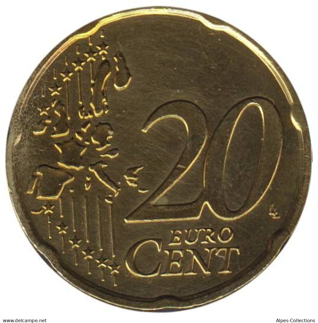 AL02002.1J - ALLEMAGNE - 20 Cents D'euro - 2002 J - Allemagne