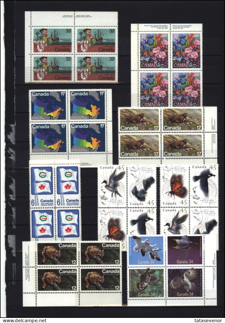 CANADA Small Lot BELOW FACE VALUE Topical Birds Animals Ships - Sammlungen