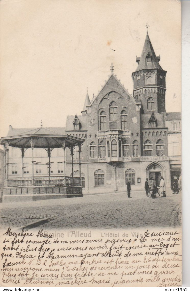 Braine L'Alleud ,  L'Hotel De Ville ,( édit  Hoffman  N° 3359 ) - Eigenbrakel