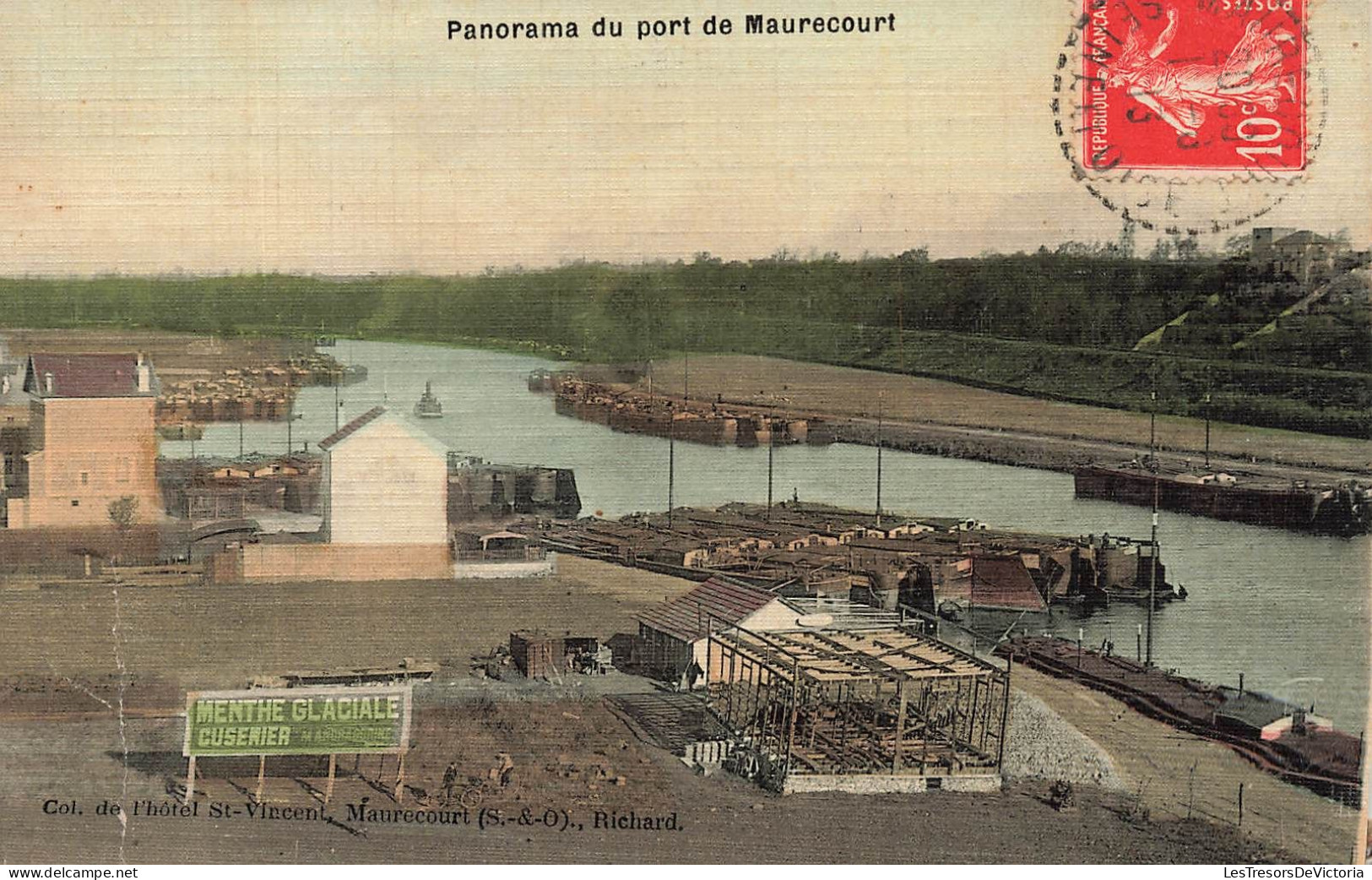 FRANCE - Panorama Du Port De Maurecourt - Vue D'ensemble - Bateaux - Carte Postale Ancienne - Maurecourt