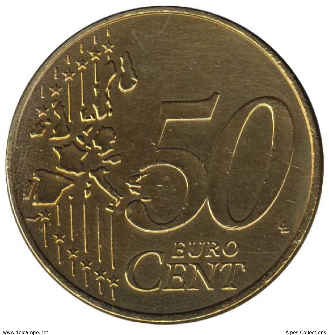 AL05002.1G - ALLEMAGNE - 50 Cents D'euro - 2002 G - Germany