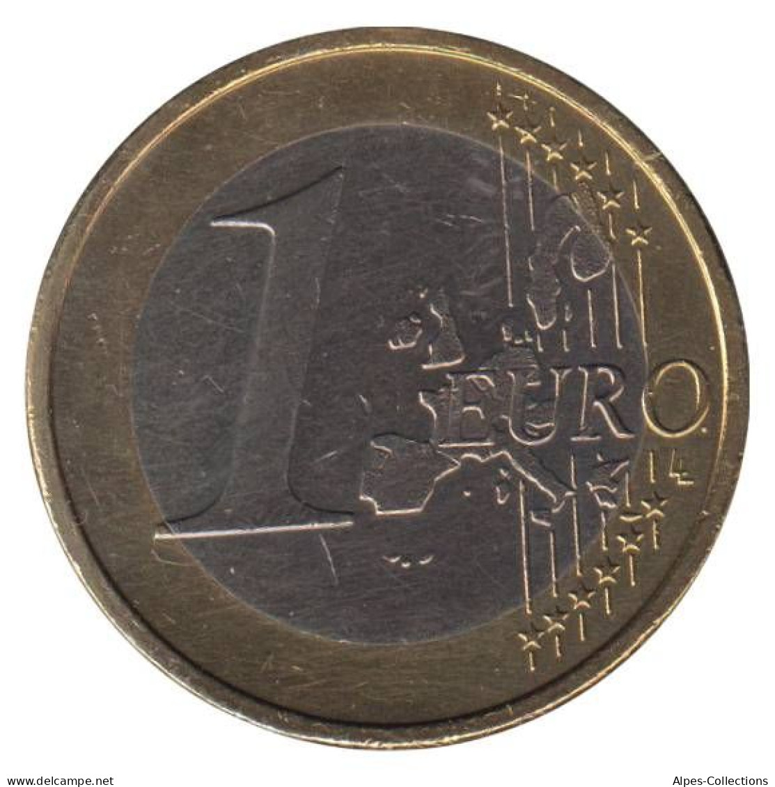 AL10002.1A - ALLEMAGNE - 1 Euro - 2002 A - Germania