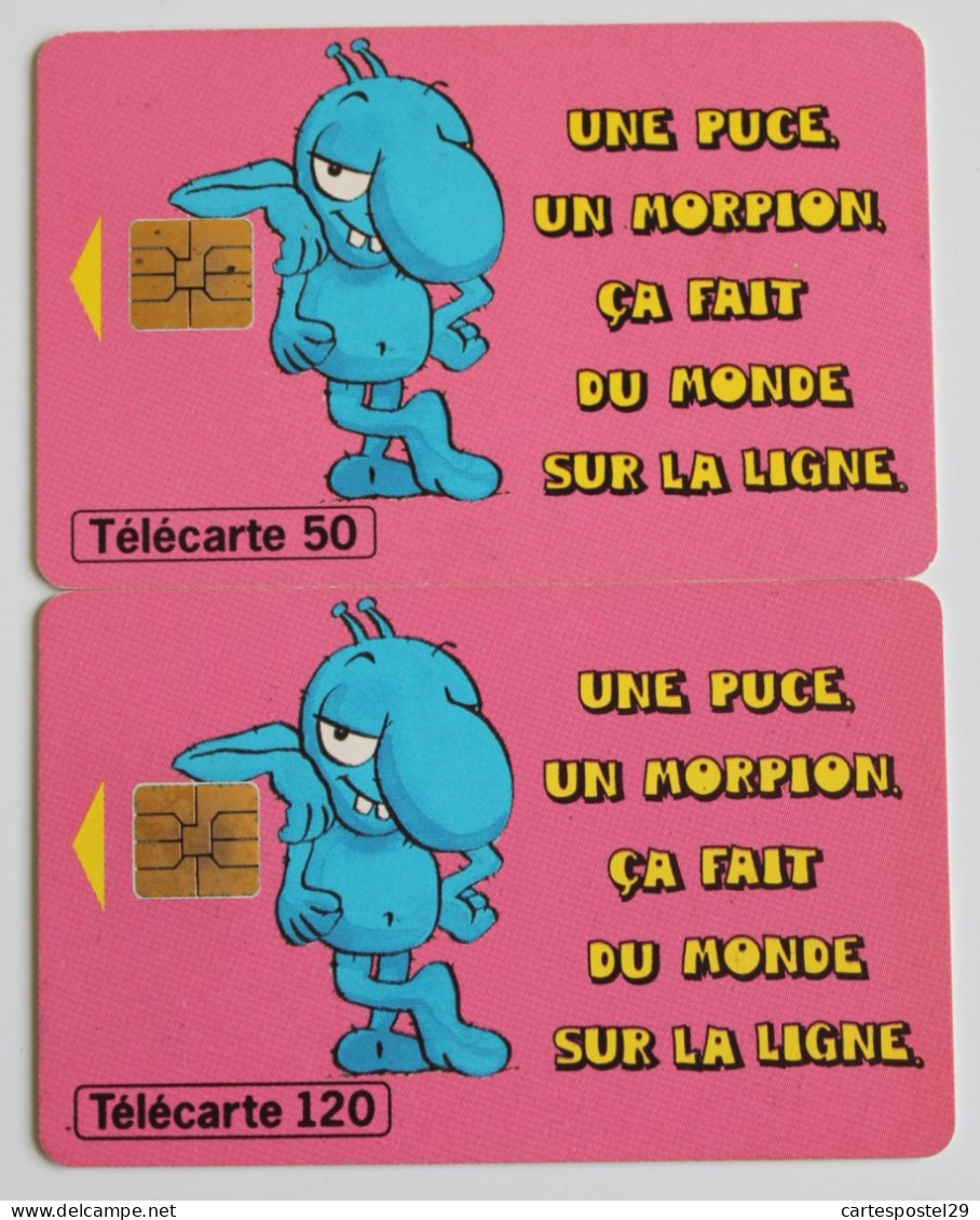 2  TELECARTES 50 Et 120 U - Non Classés