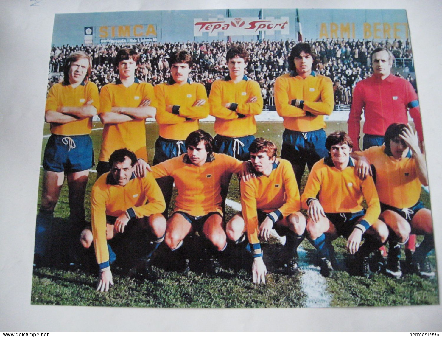 SQUADRA   CALCIO     VERONA   1979 -80 - Fútbol