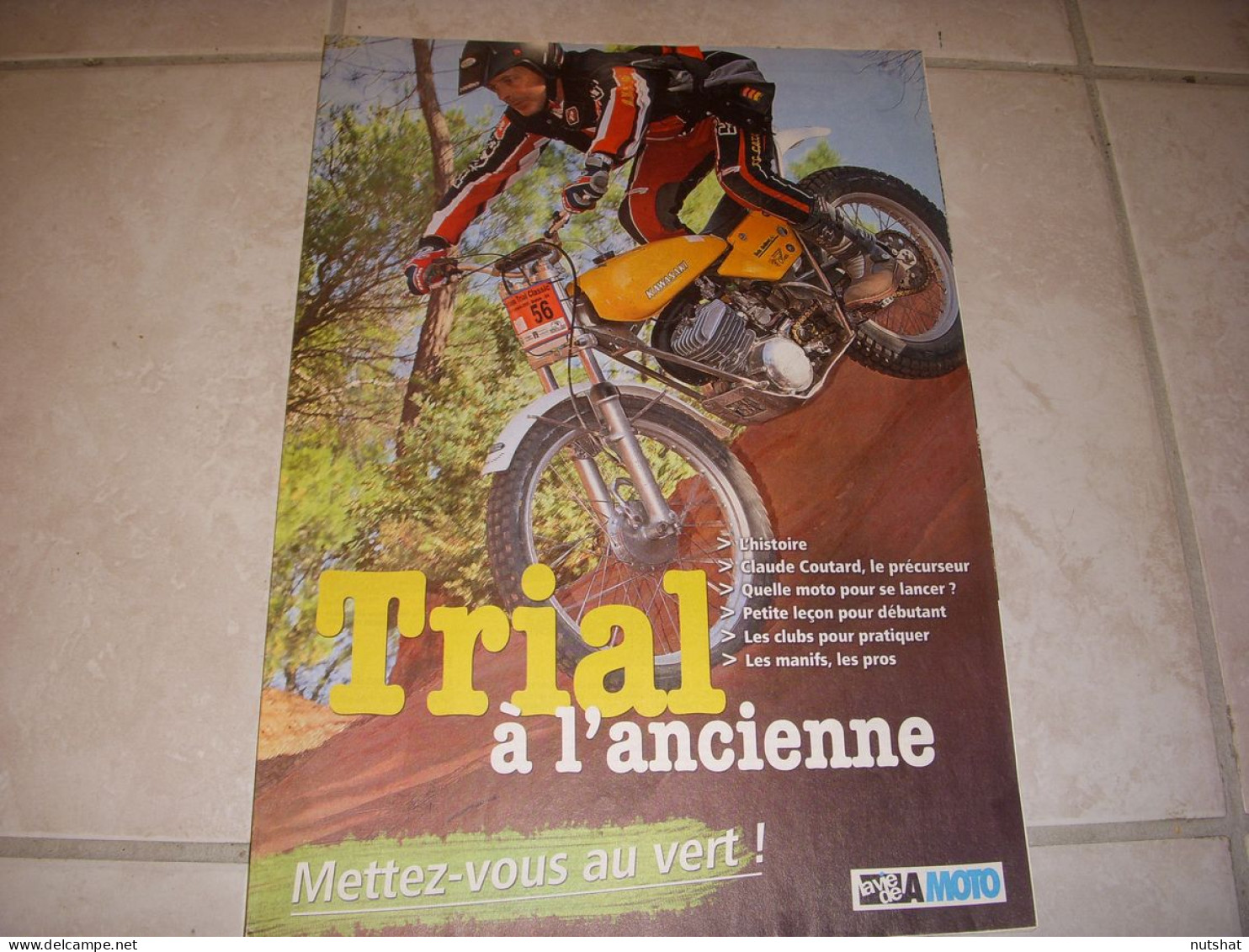 LA VIE DE LA MOTO LVM 624S 09.10 CAHIER SPECIAL HISTOIRE TRIAL ANCIEN COUTARD - Auto/Moto