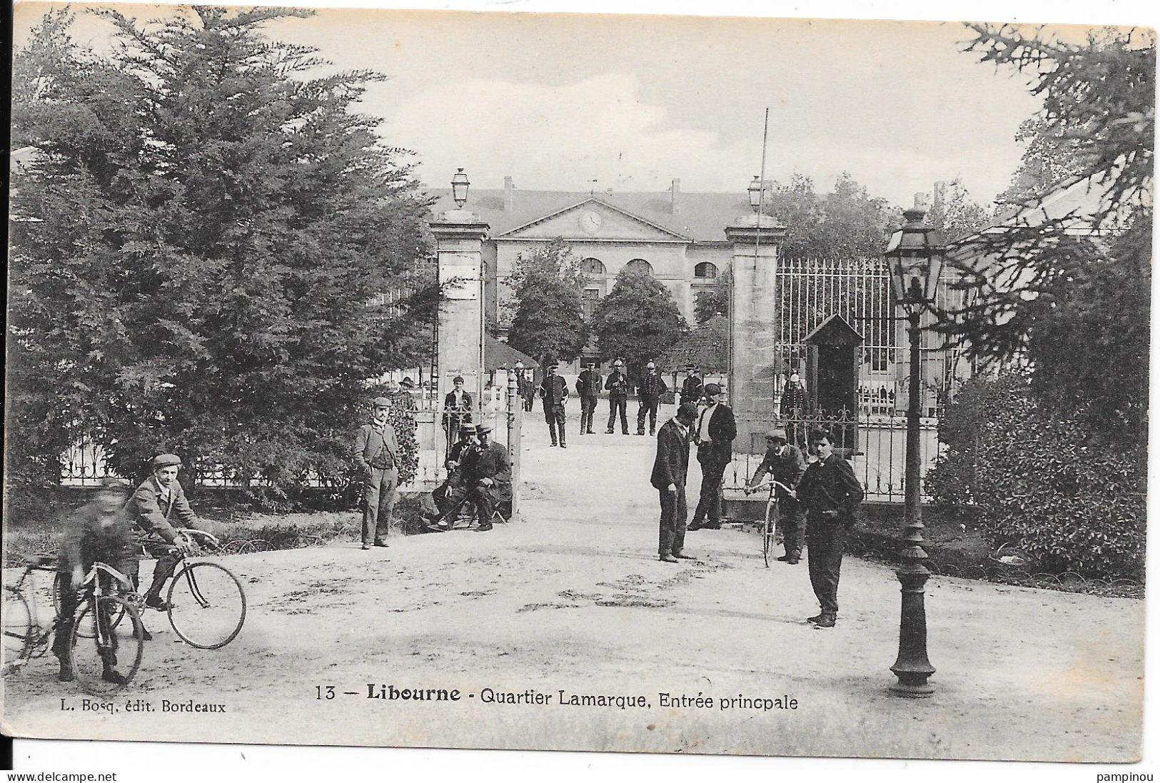 33 LIBOURNE - Quartier Lamarque, Entrée- Animée - Libourne