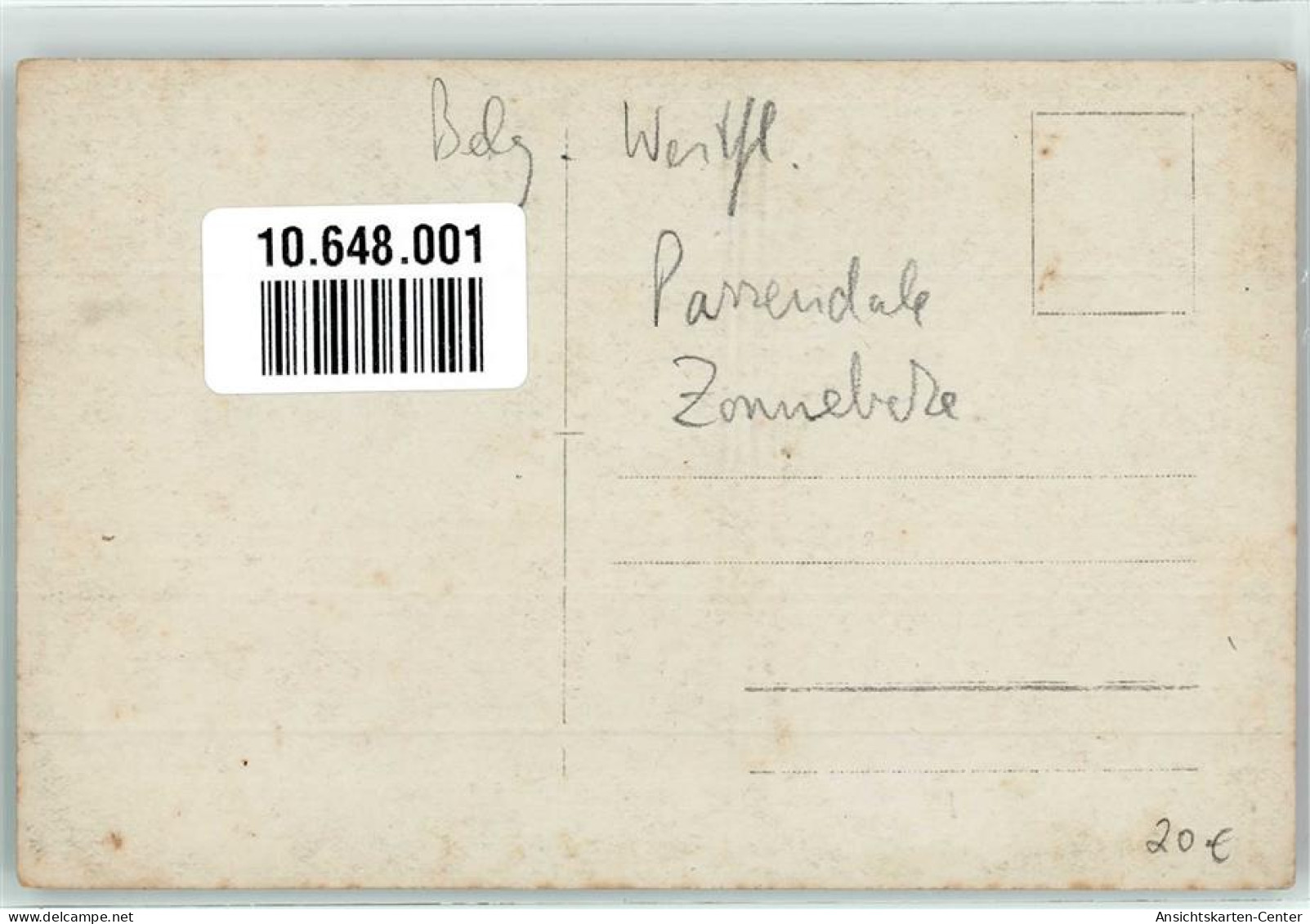 10648001 - Paschendaele - Zonnebeke