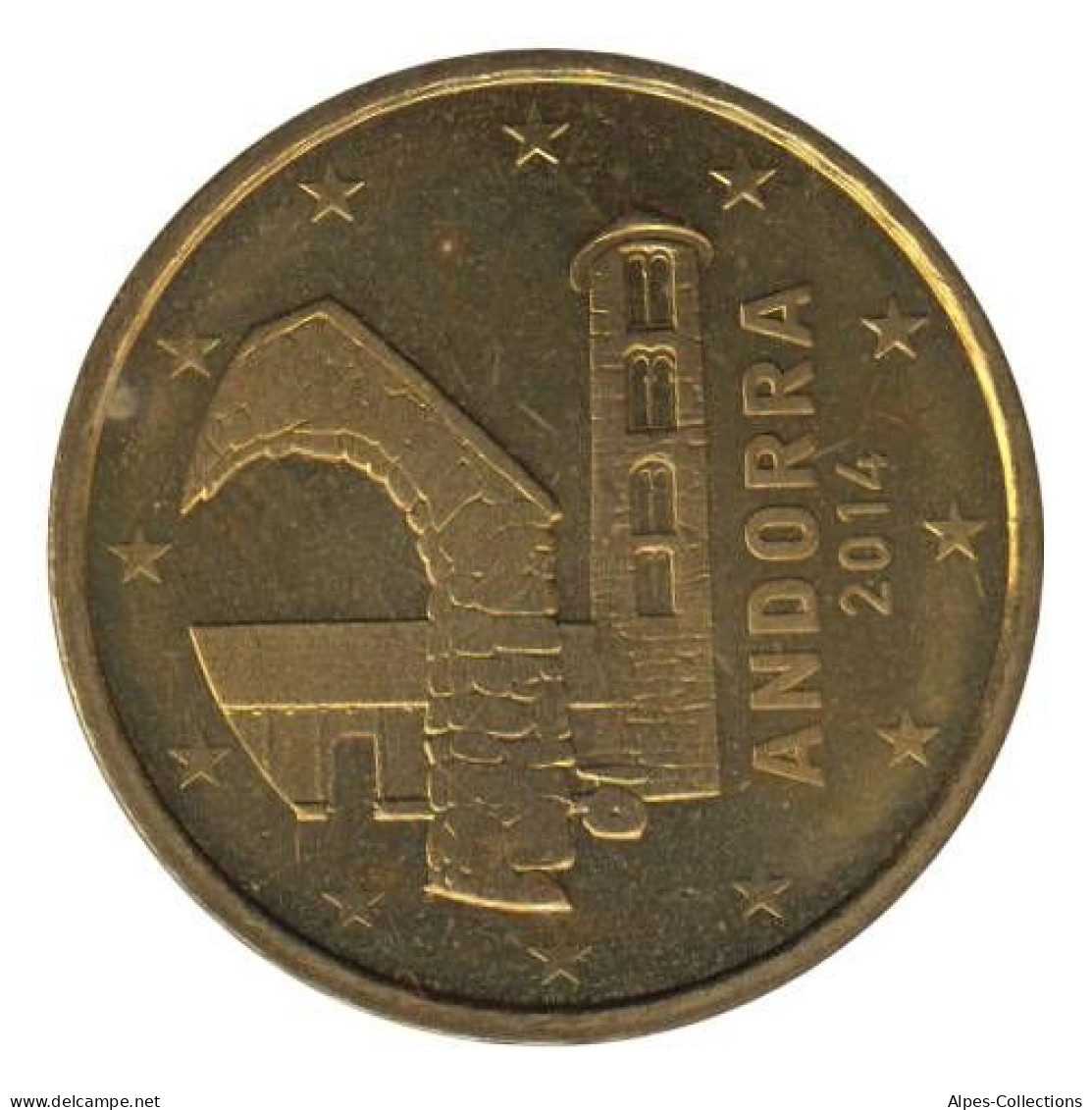 AN01014.1 - ANDORRE - 10 Cents D'euro - 2014 - Andorre