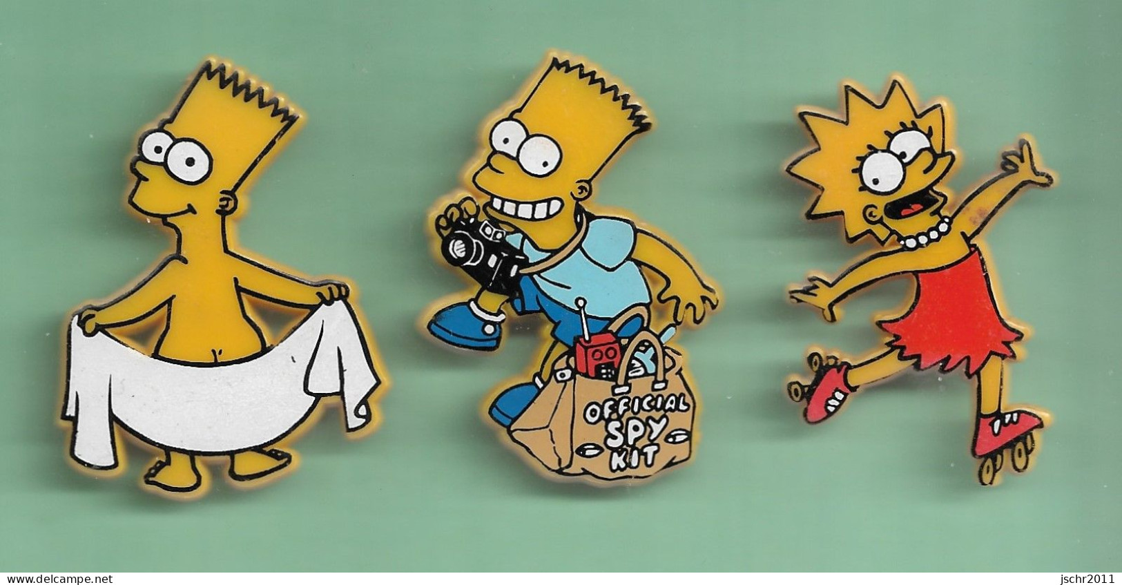 3 Pin's *** LES SIMPSONS *** WW05 (14-4) - Fumetti