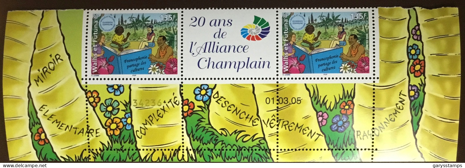 Wallis Et Futuna 2005 Francophone Pair MNH - Ungebraucht