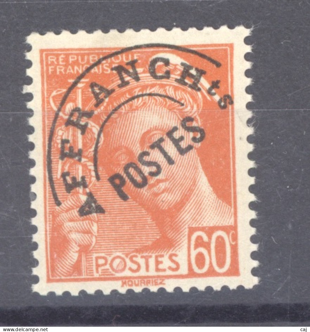 France  -  Préos  :  Yv  83  ** - 1893-1947