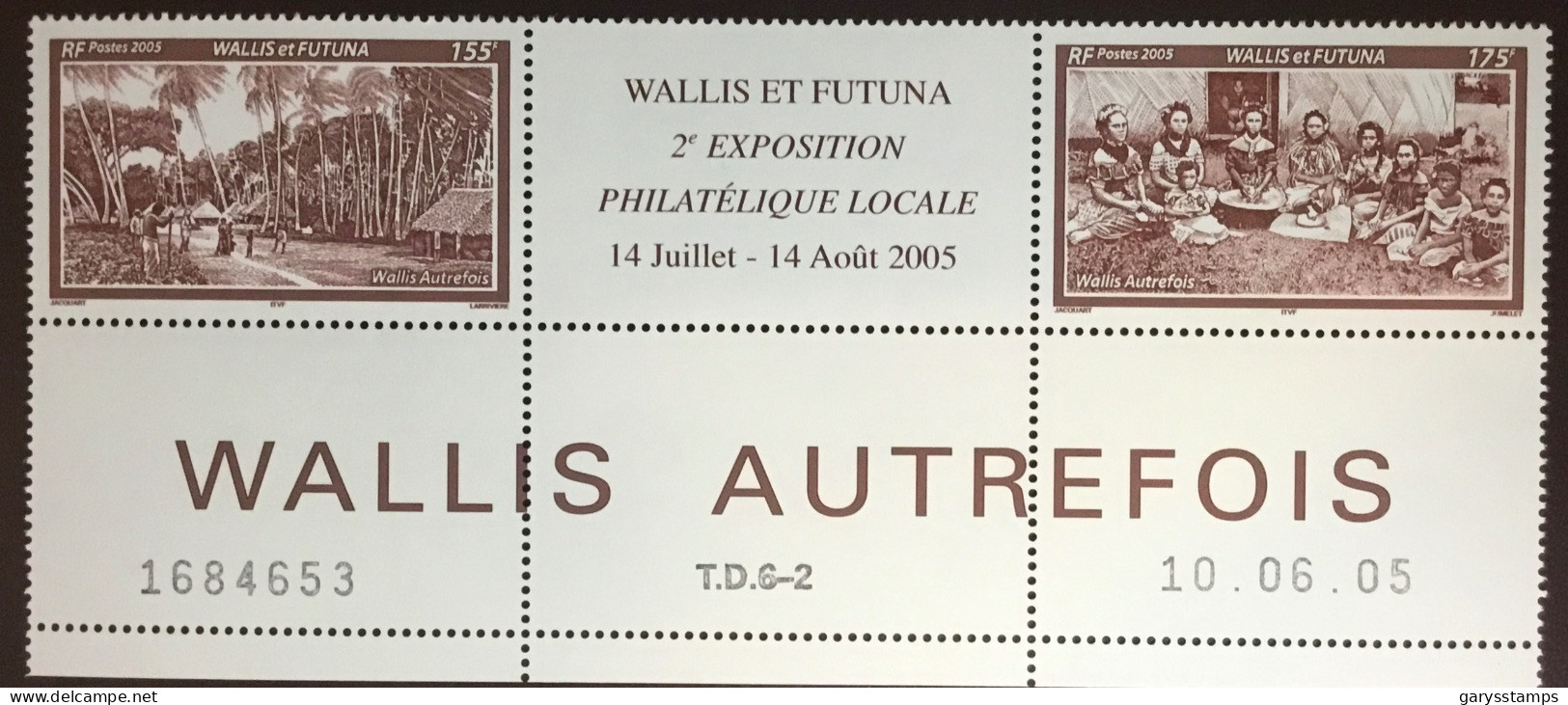 Wallis Et Futuna 2005 Old Views MNH - Unused Stamps