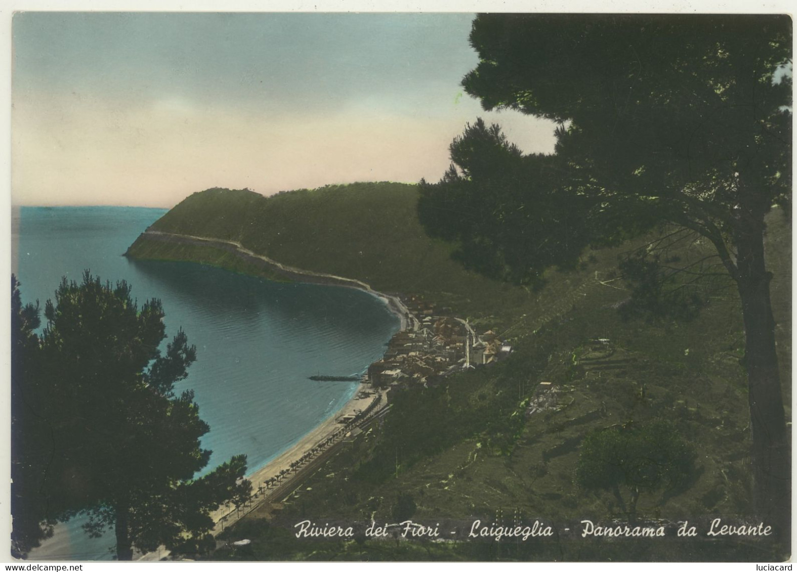 LAIGUEGLIA -SAVONA -PANORAMA DA LEVANTE - Savona