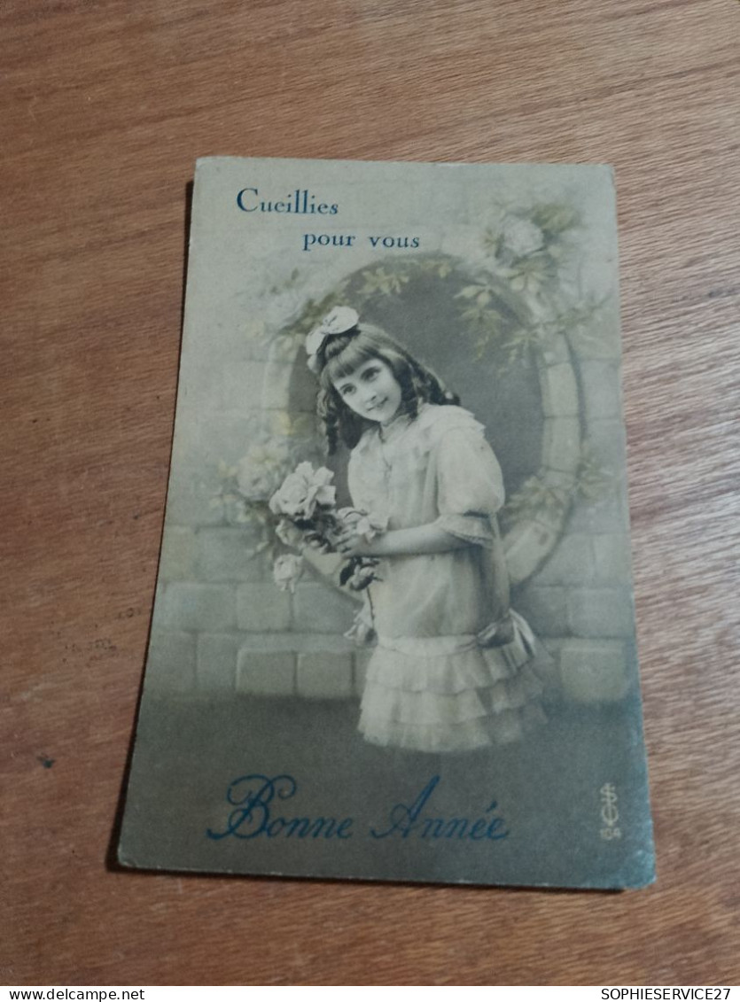 559 //  BONNE ANNEE  / CARTE ANCIENNE ECRITE EN 1921 - Anno Nuovo