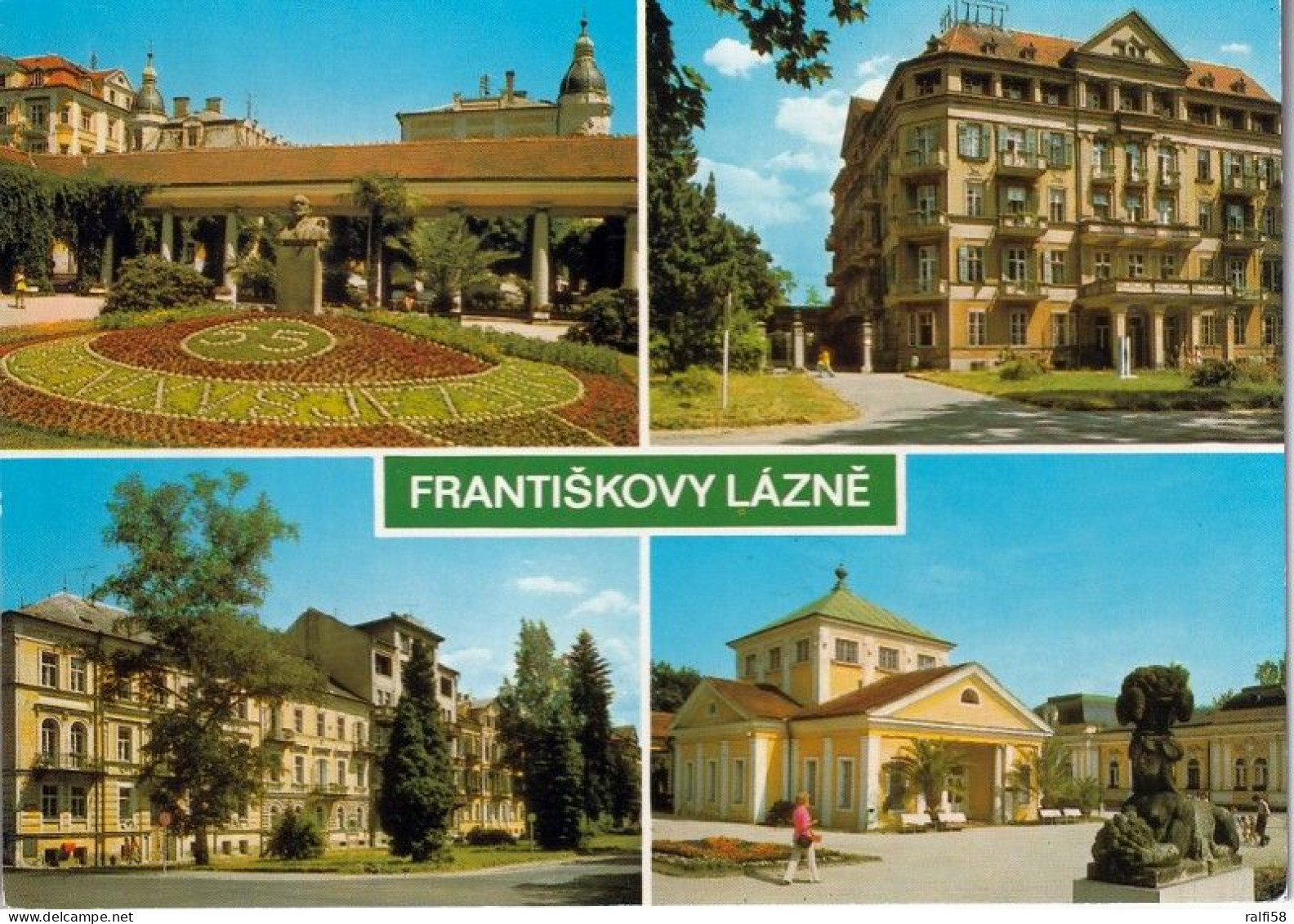 8 AK Tschechien * Ansichten Von Františkovy Lázně (deutsch Franzensbad) Seit 2021 Zählt Der Ort Zum UNESCO Welterbe - Tchéquie