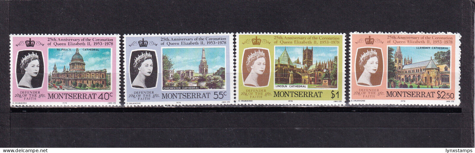 LI07 Montserrat 1978 The 25th Anniv Of The Coronation Of Queen Elizabeth II - Montserrat