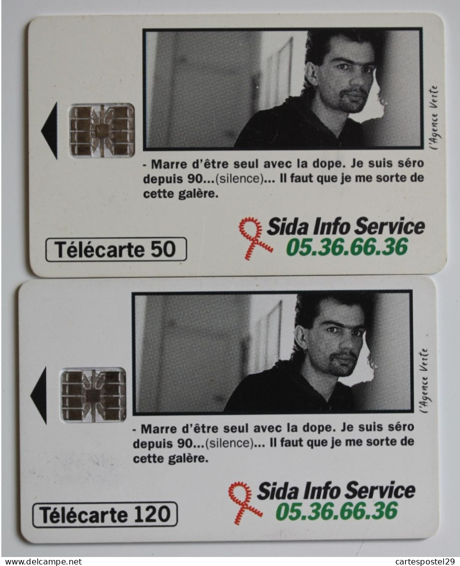 2  TELECARTES 50 Et 120 U - Non Classés