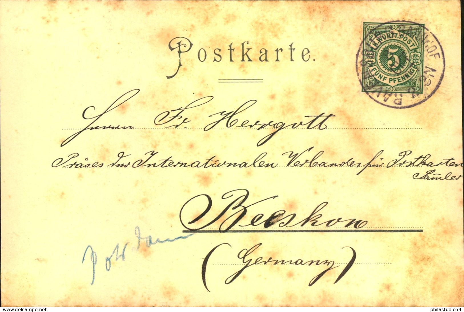 Gruss Aus "RAVENSBURG"  Lithographie, Gelaufen 1897 - Ravensburg