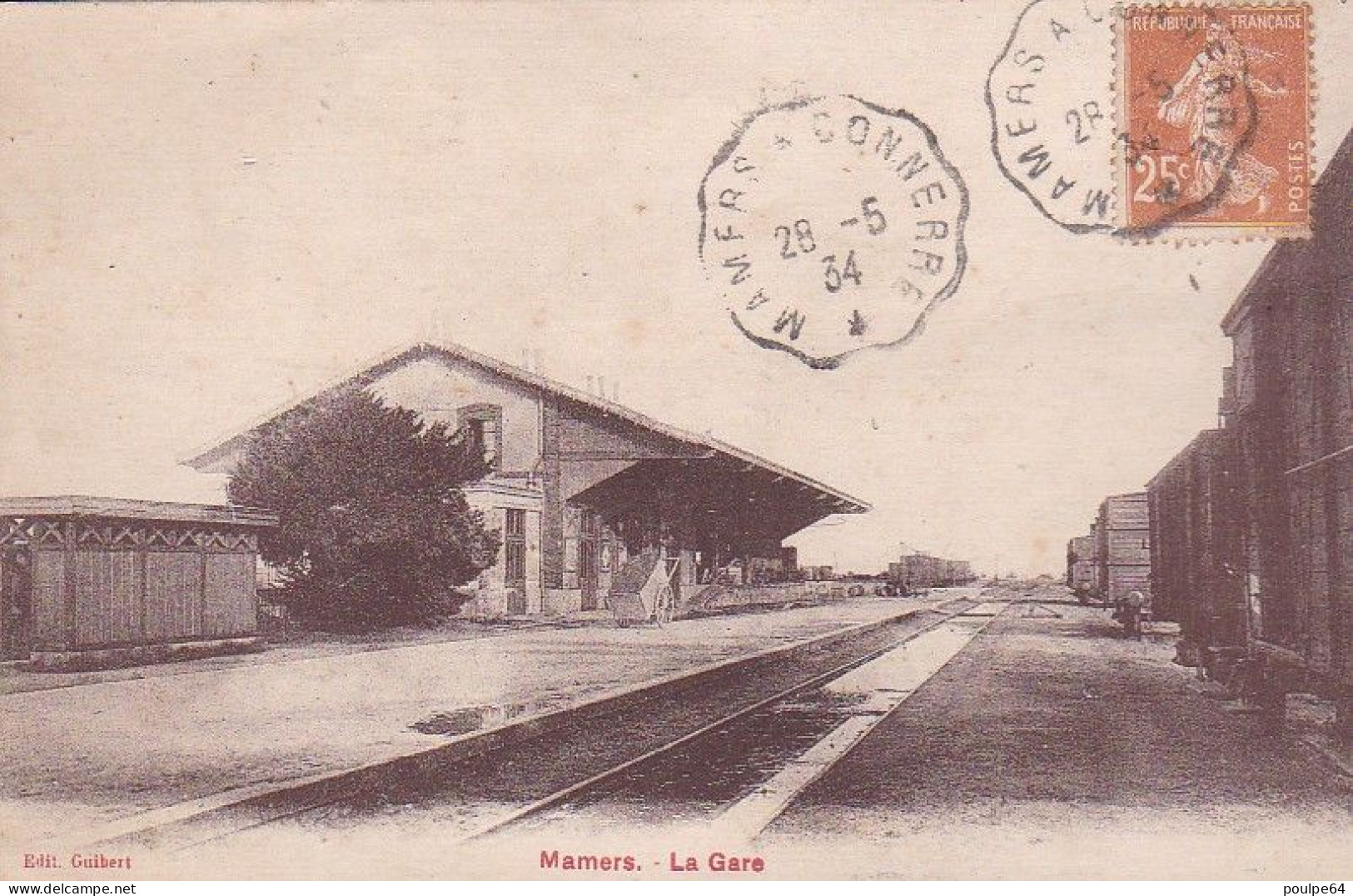 La Gare : Vue Intérieure - Mamers