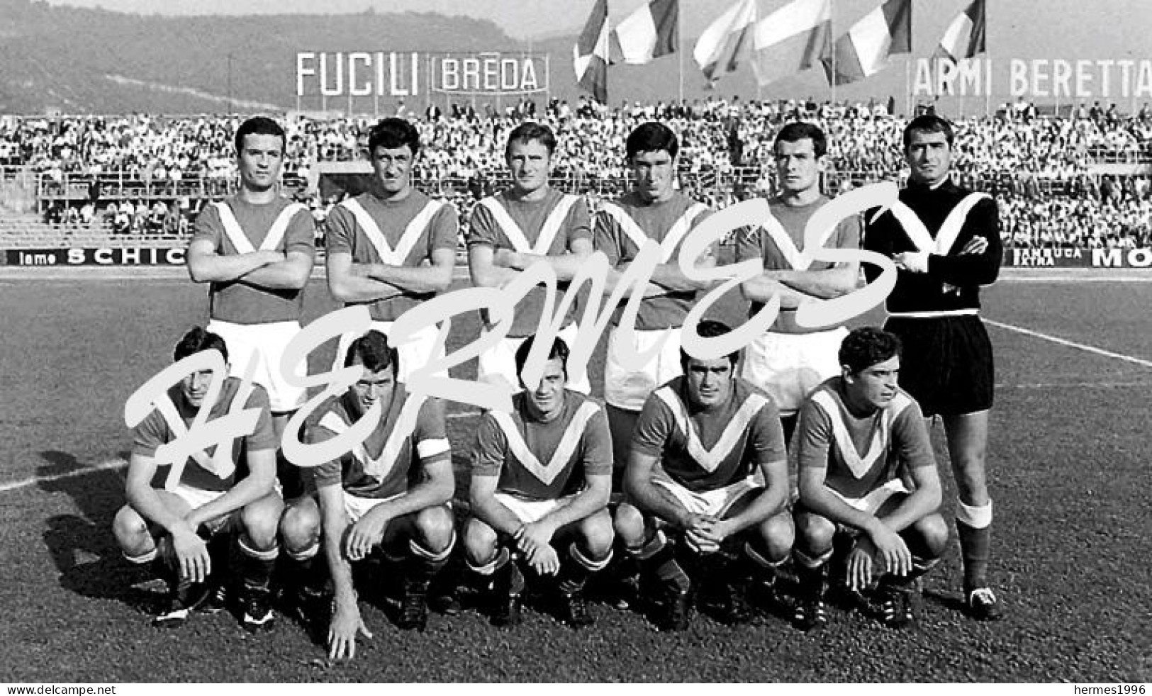 SQUADRA   CALCIO     BRESCIA   1968 / 69 - Soccer