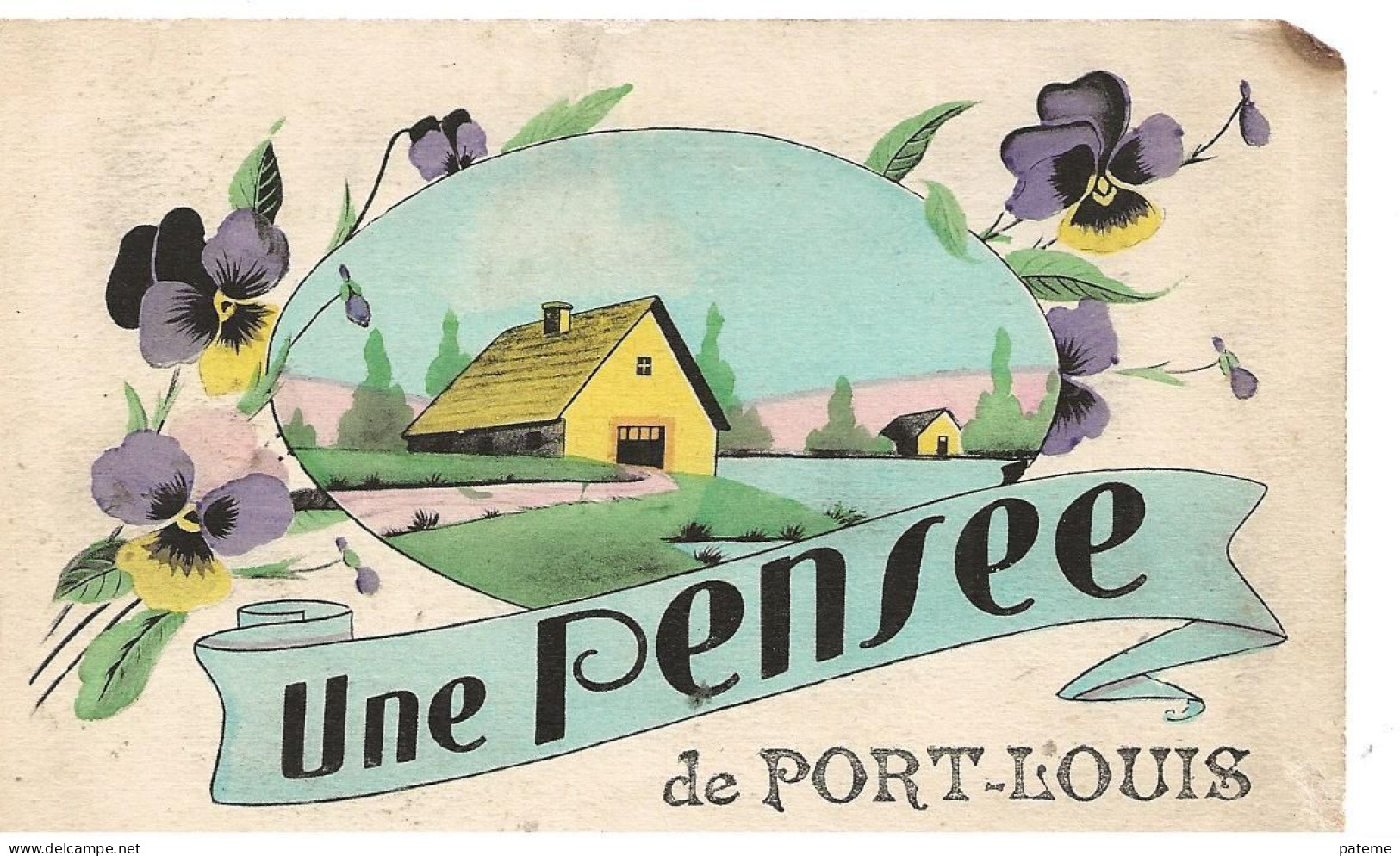 Une Pensée De Port Louis Près Lorient - Port Louis