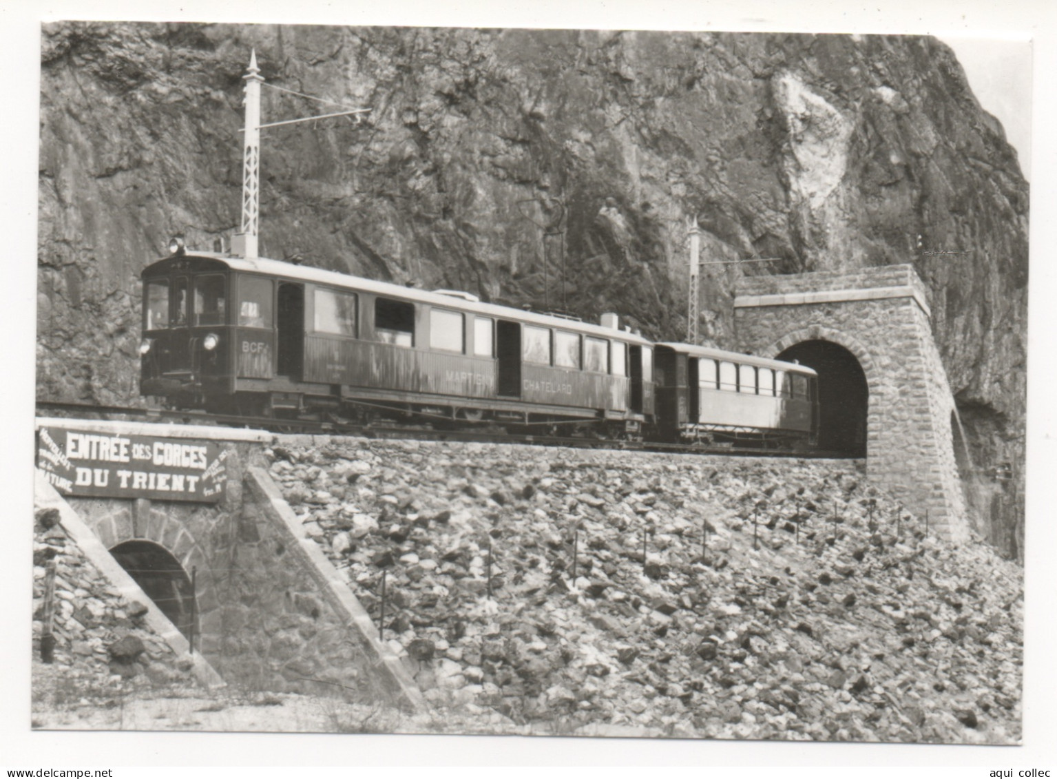 BCFeh 4/4 1 + C4 21 À L'ORIGINE DU PREMIER TRONÇON À CRÉMAILLIÈRE À VERNAYAZ - Eisenbahnen