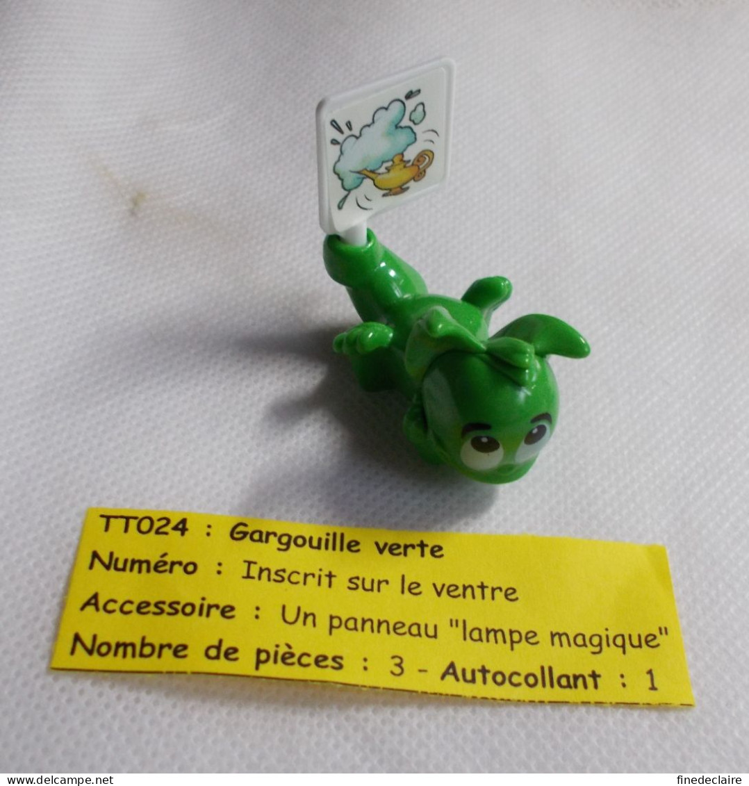 Kinder - Messager Gargouille Verte - TT024 - Sans BPZ - Montables