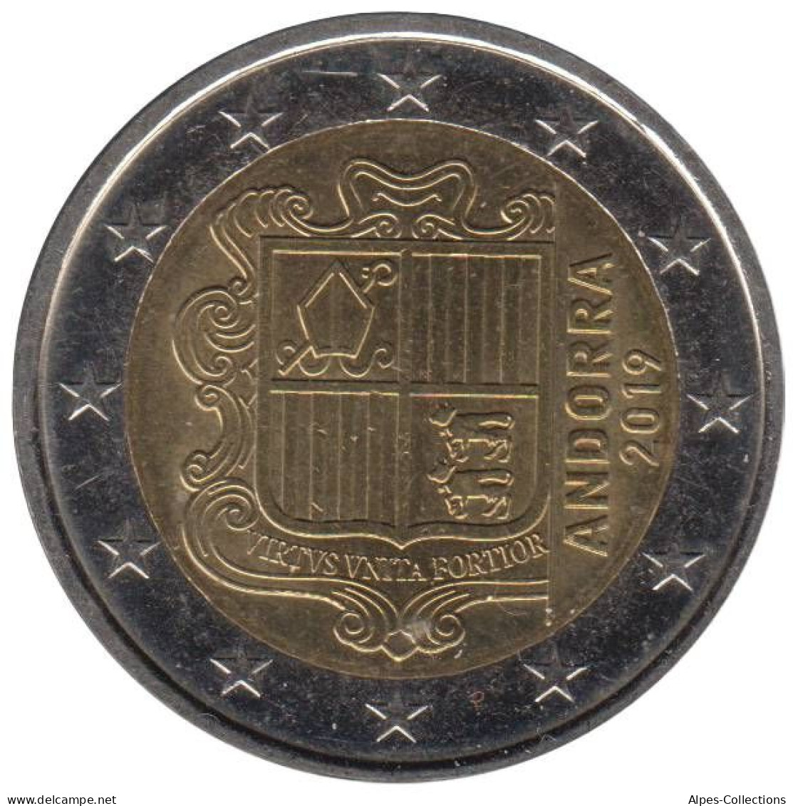 AN20019.3 - ANDORRE - 2 Euros - 2019 - Andorra