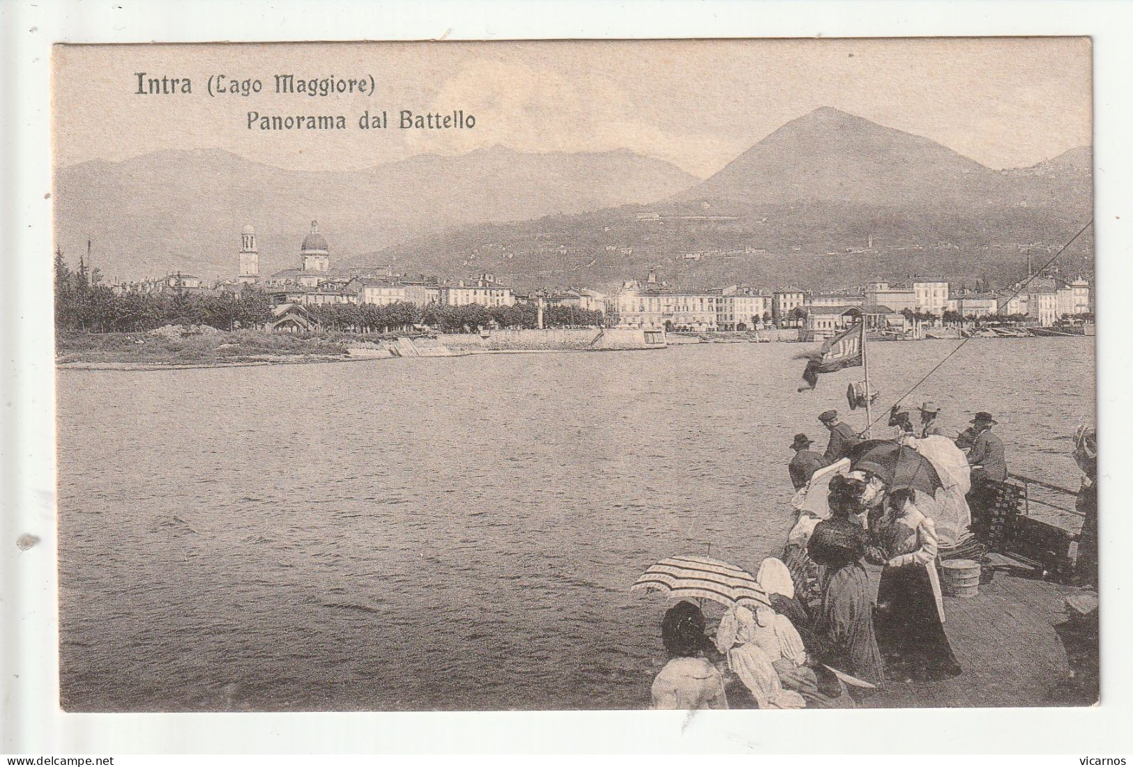 CP ITALIE INTRA Lago Maggiore Panorama Dal Battello - Verbania