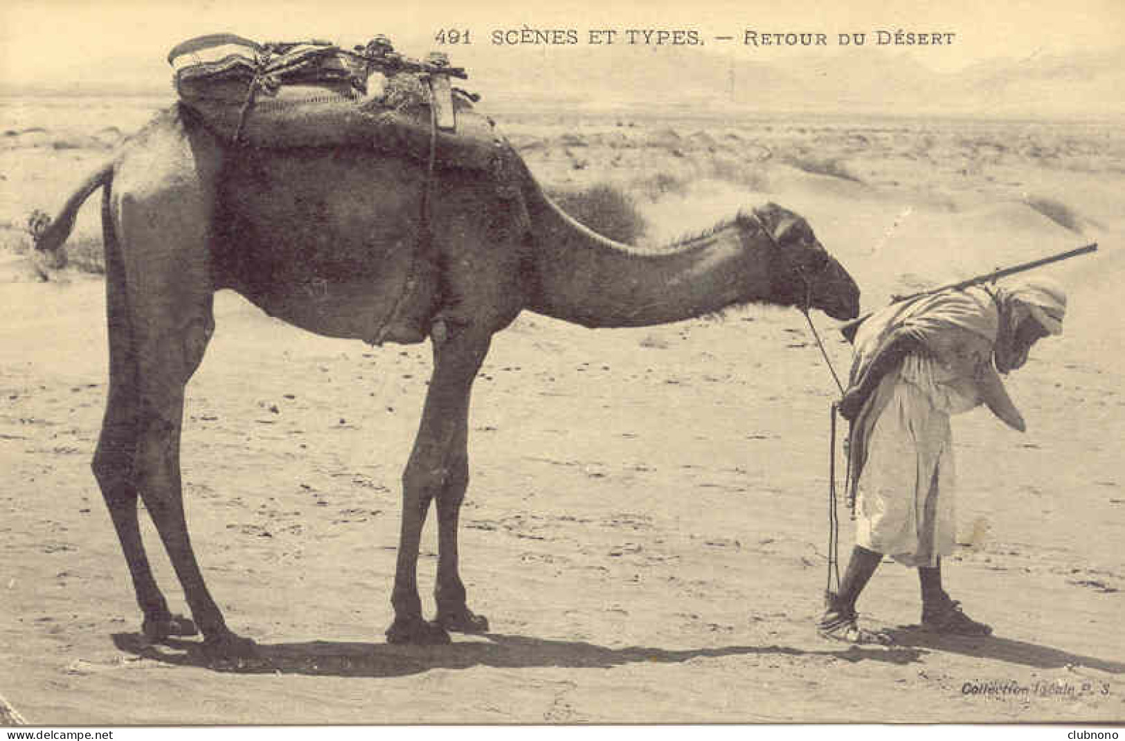 CPA - ALGERIE - RETOUR DU DESERT (Coll. Ideal 491) - Escenas & Tipos