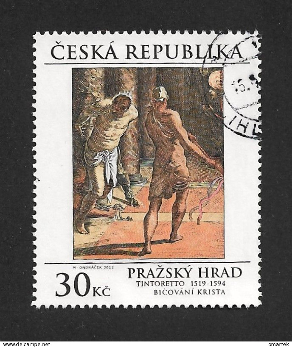Czech Republic 2012 ⊙ Mi 720 Sc 3535 Prague Castle. Tintoretto. Tschechische Republik. - Used Stamps