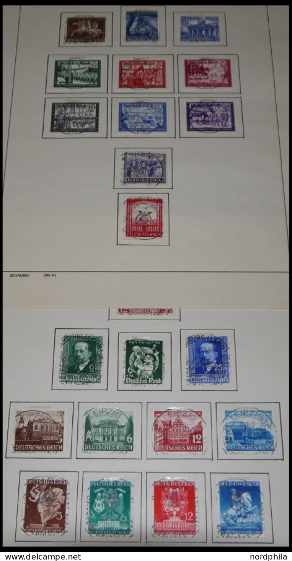 SAMMLUNGEN O, 1935-44, Sauberer Gestempelter Sammlungsteil, Fast Nur Pracht, Mi. 900.- - Used Stamps