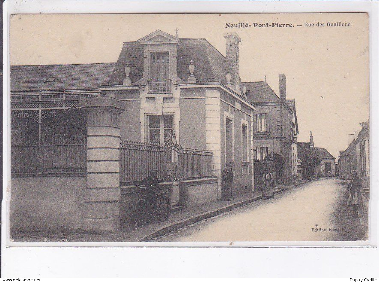 NEUILLE-PONT-PIERRE: Rue Des Bouillons - Très Bon état - Neuillé-Pont-Pierre