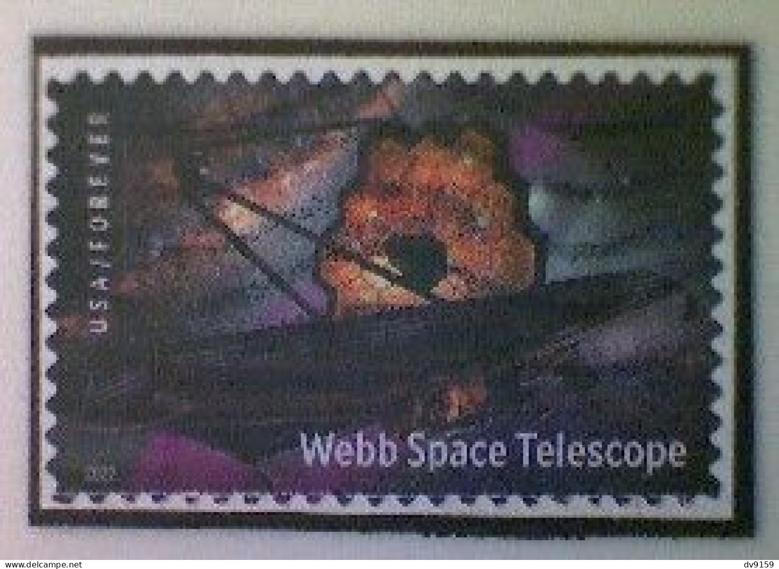 United States, Scott #5720, Used(o), 2022, Webb Space Telescope, (60¢) Forever, Multicolored - Used Stamps