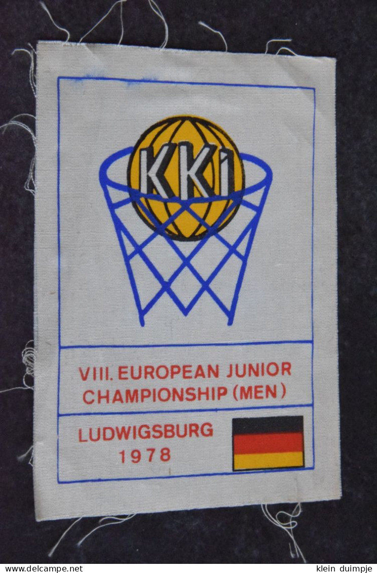 VIII European Junior Championship (men) Basketball 1978 - Abbigliamento, Souvenirs & Varie