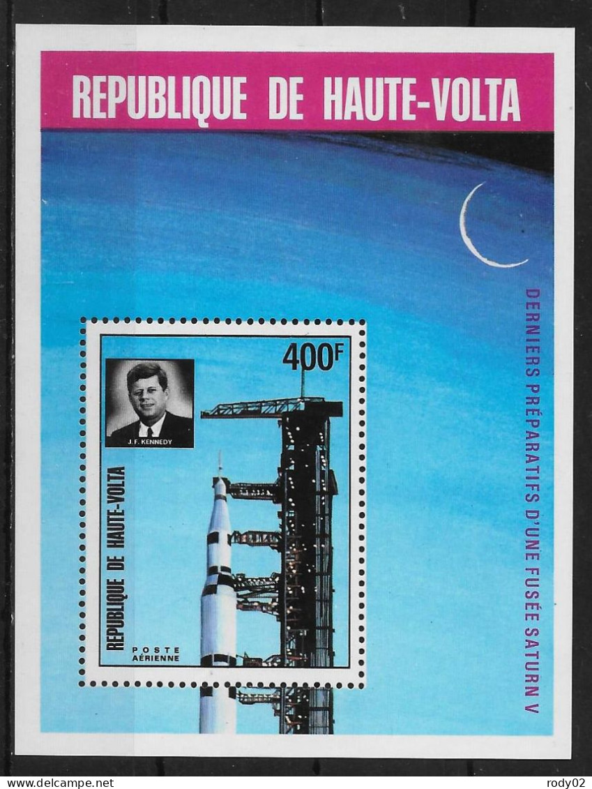 HAUTE-VOLTA - ESPACE - BF 5L ET 5P - NEUF** MNH - Afrique