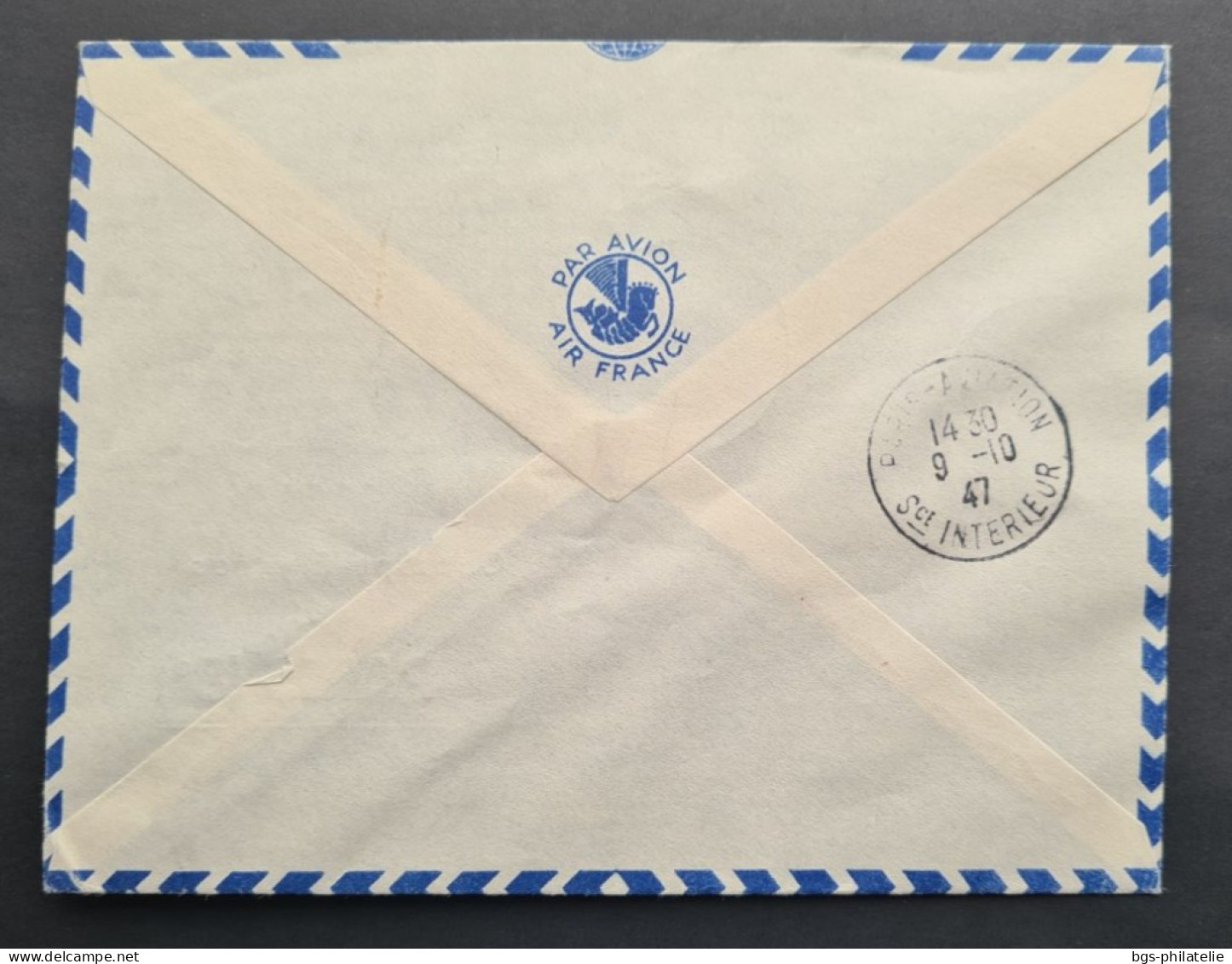 A.O.F Timbres Numéros 30 Et PA11 Avec Griffe Premier Courrier  DAKAR - PARIS. - Lettres & Documents