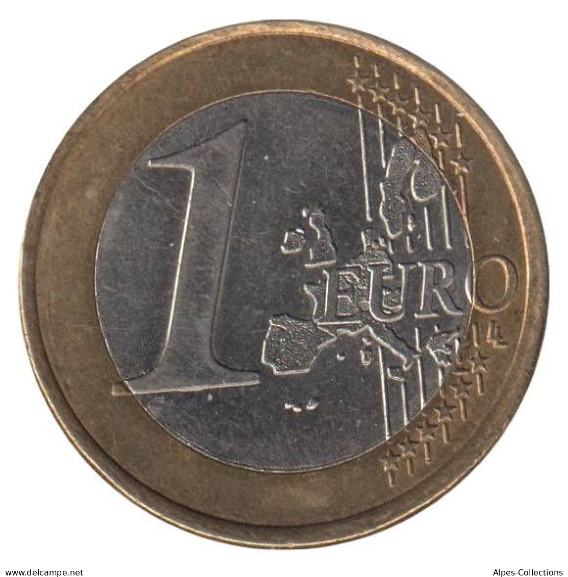 MO10002.1 - MONACO - 1 Euro - 2002 - Mónaco