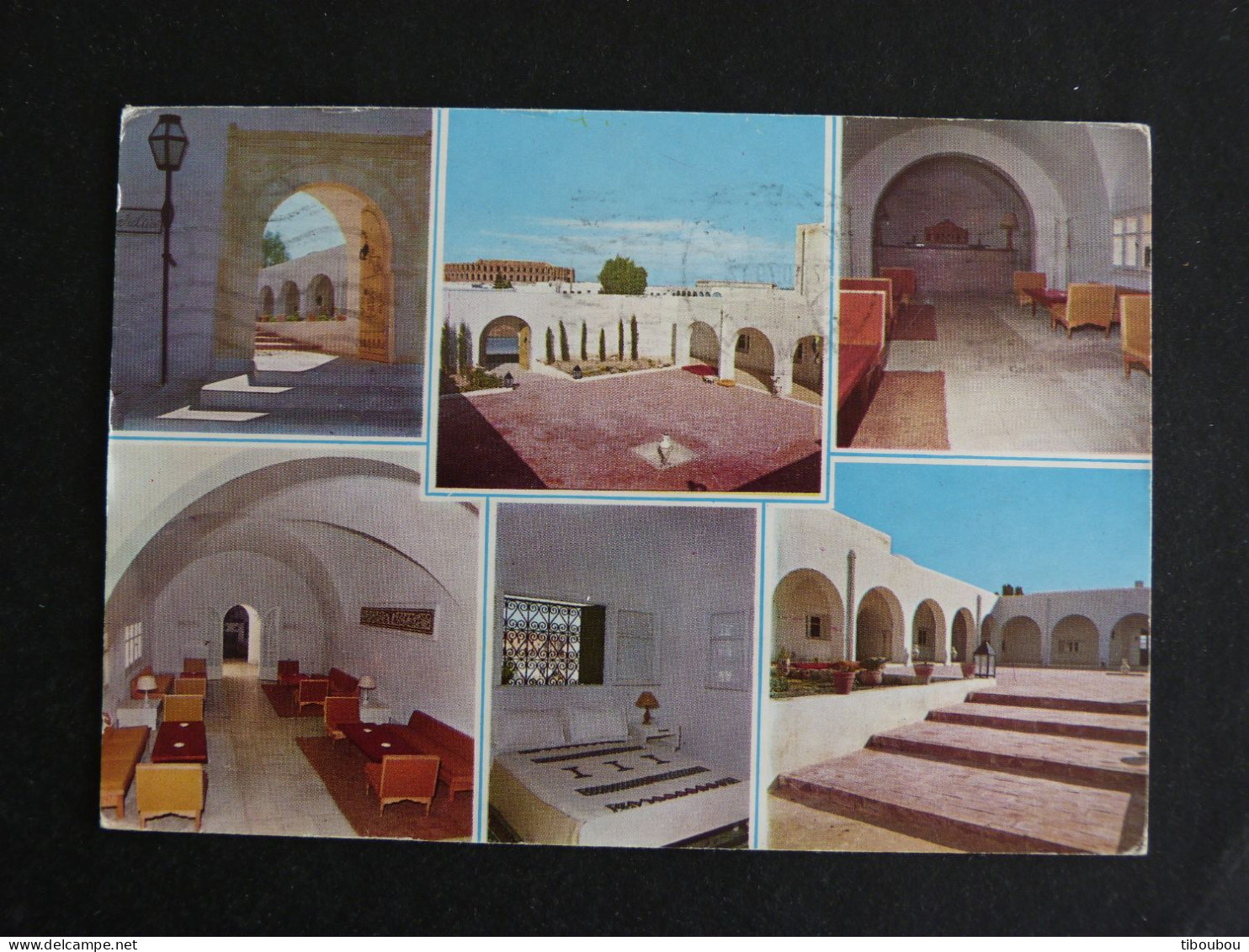 TUNISIE TUNISIA AVEC YT 850 ENLUMINURE ET YT 831 TISSAGE - RELAIS JULIUS EL DJEM - Tunesien (1956-...)