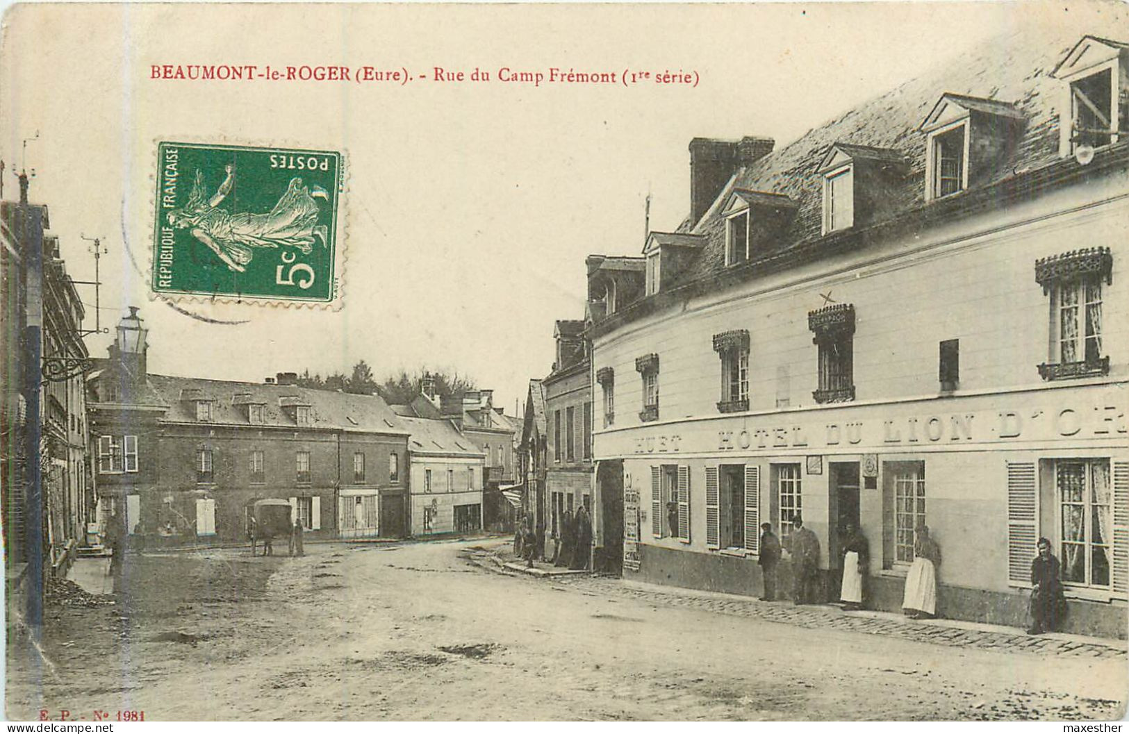 BEAUMONT LE ROGER Rue Du Camp Frémont - Beaumont-le-Roger