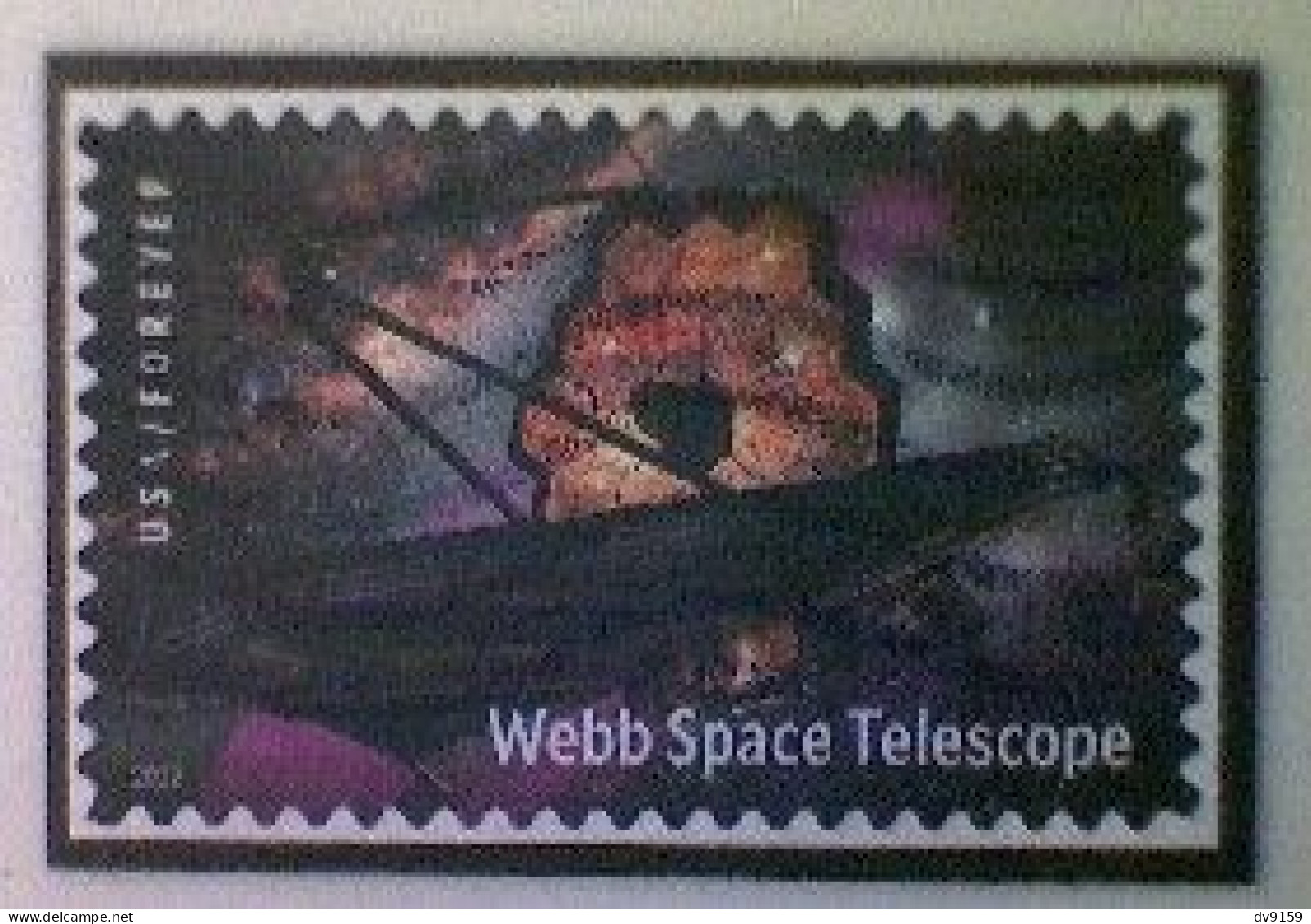 United States, Scott #5720, Used(o), 2022, Webb Space Telescope, (60¢) Forever, Multicolored - Used Stamps