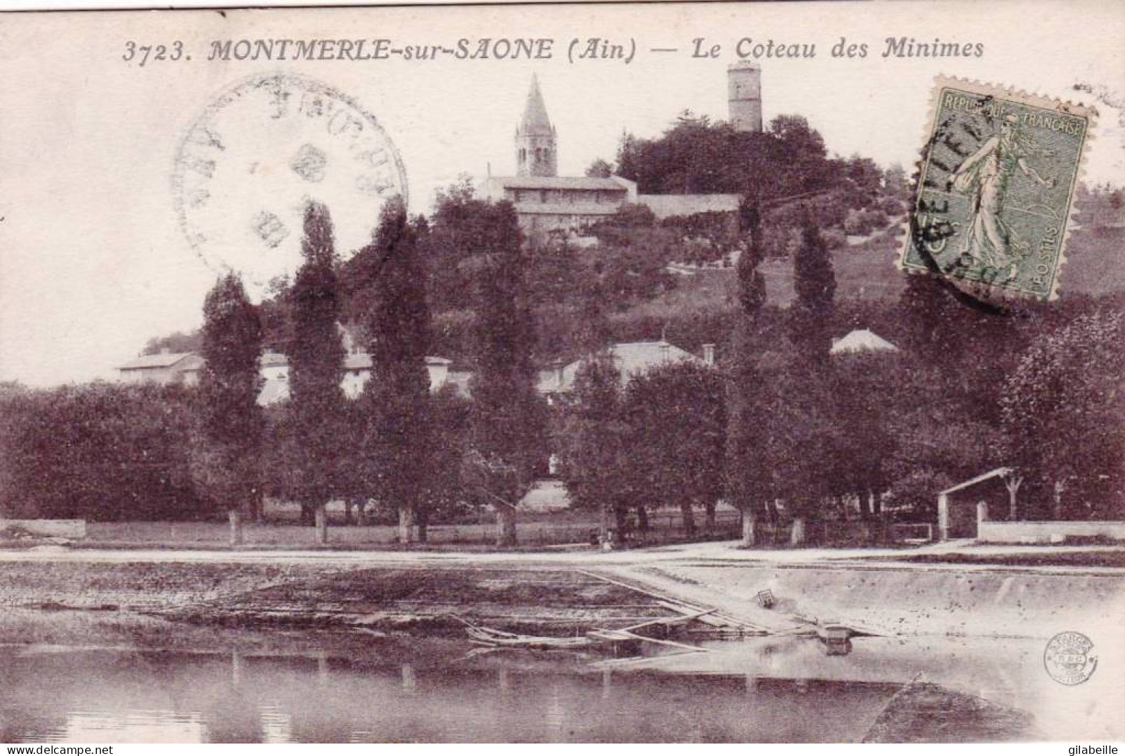 01 - Ain -  MONTMERLE  Sur SAONE - Le Coteau Des Minimes  - Pérouges