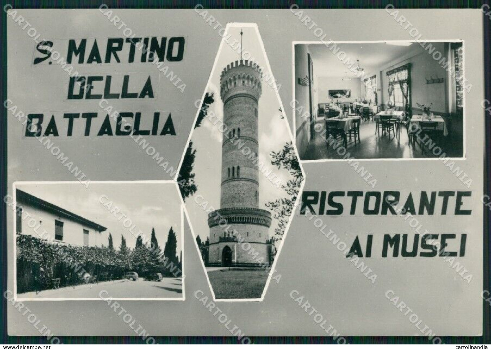 Brescia Desenzano San Martino Della Battaglia FG Cartolina ZK0121 - Brescia