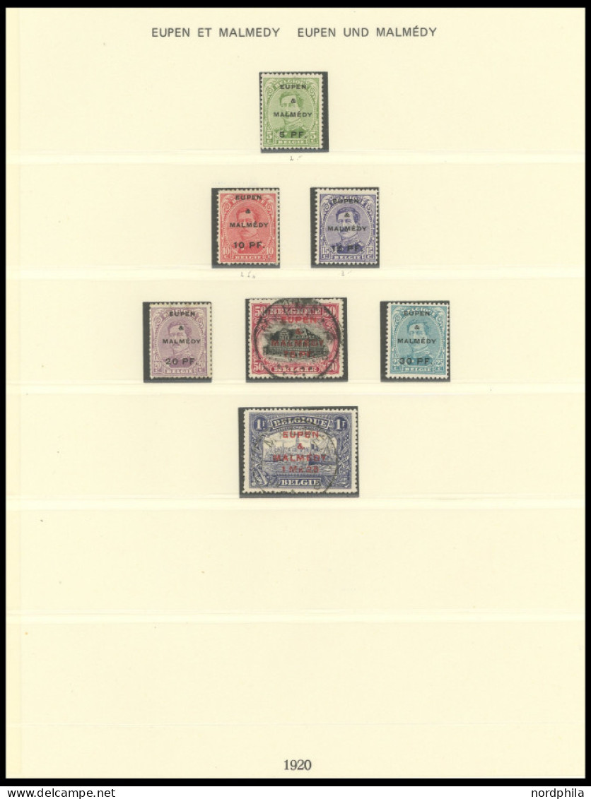 SAMMLUNGEN, LOTS ,,o , 1914/18, Sammlung Besetzte Gebiete, inklusive Belgische Besatzungsgebiete, über 200 Werte im Lind