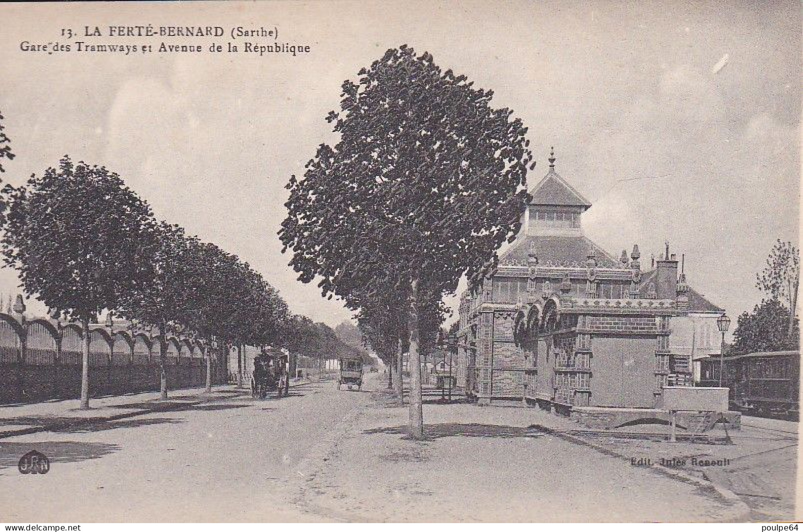 La Gare Des Tramways : Vue Extérieure - La Ferte Bernard