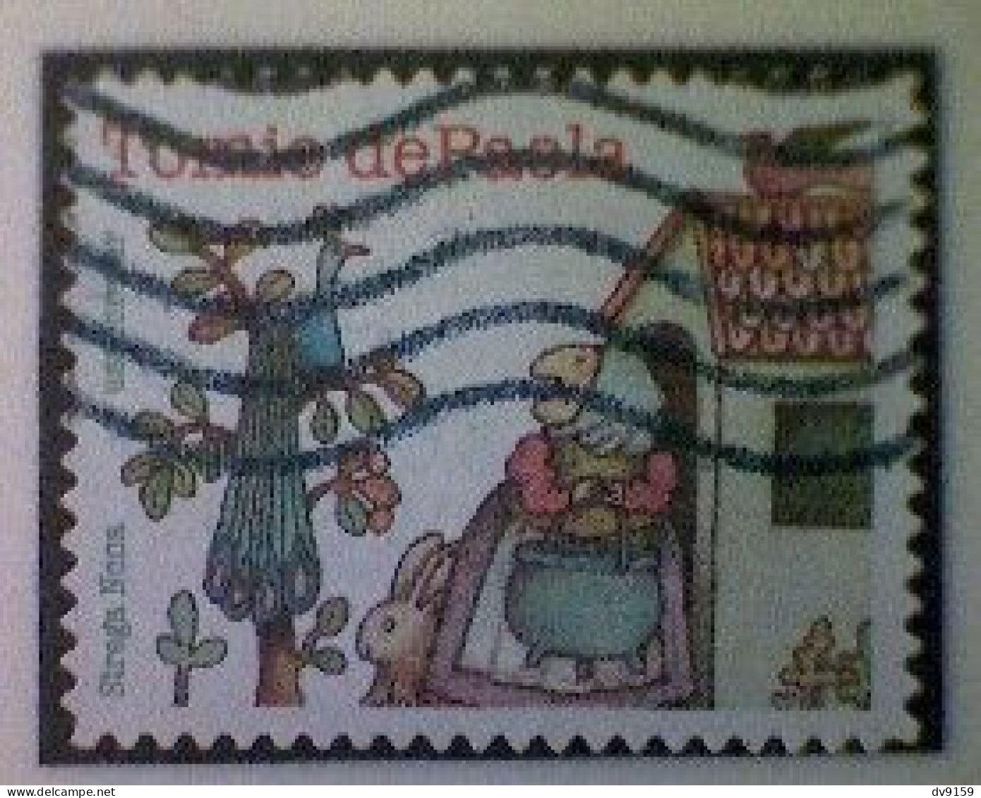 United States, Scott #5797, Used(o), 2023, Tomie De Paola, 'Strega Nona', Forever (63¢), Multicolored - Oblitérés