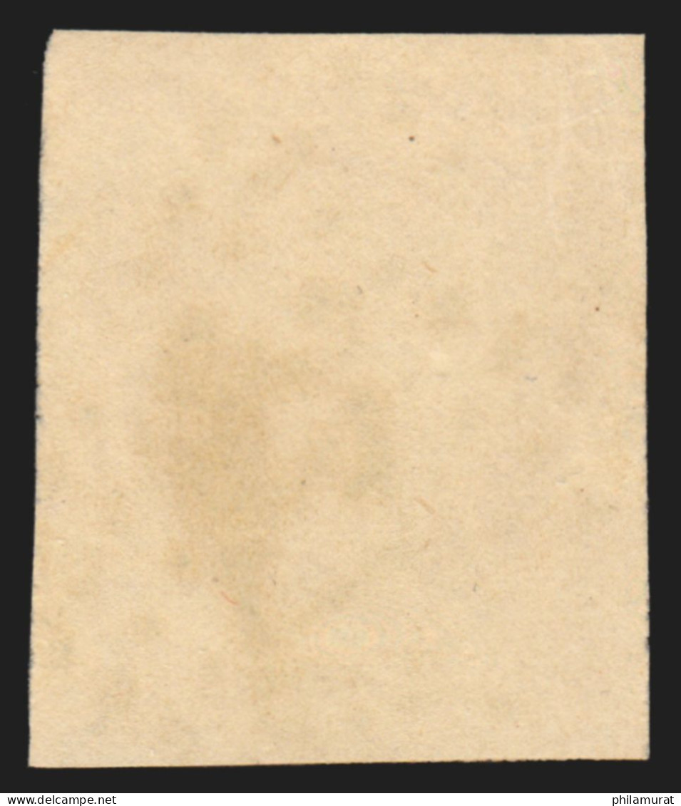 N°43A, Cérès Bordeaux 10c Bistre, Report 1, Oblitéré GC 3279 Salon - SUPERBE - 1870 Bordeaux Printing