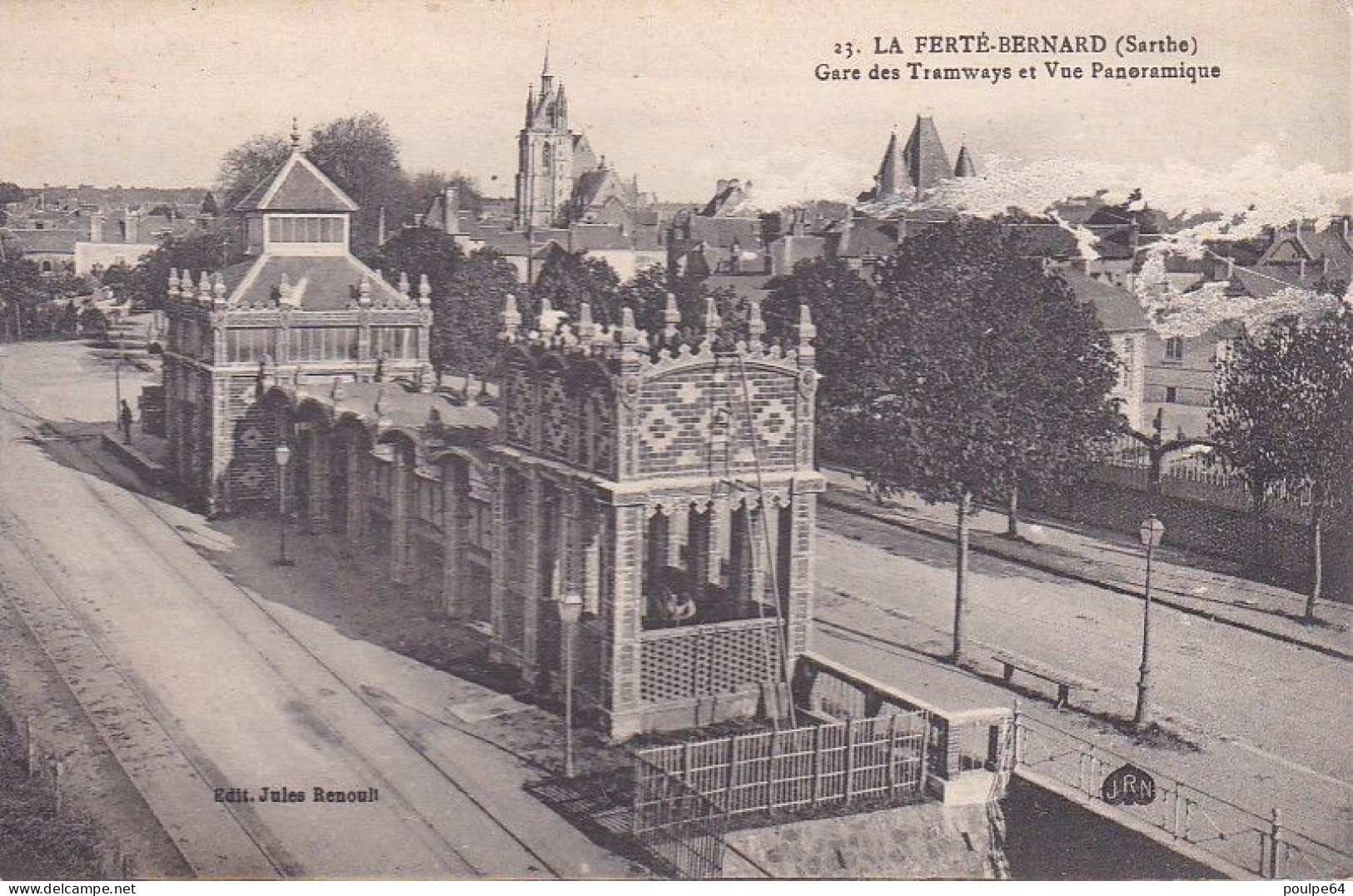 La Gare Des Tramways : Vue Intérieure - La Ferte Bernard