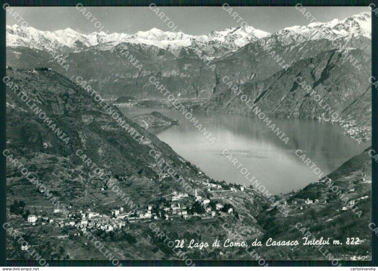 Como Casasco D'Intelvi Lago Di Como Foto FG Cartolina KB3782 - Como